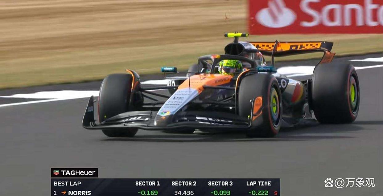 法拉利鏖战迈凯伦，诺里斯刷新纪录